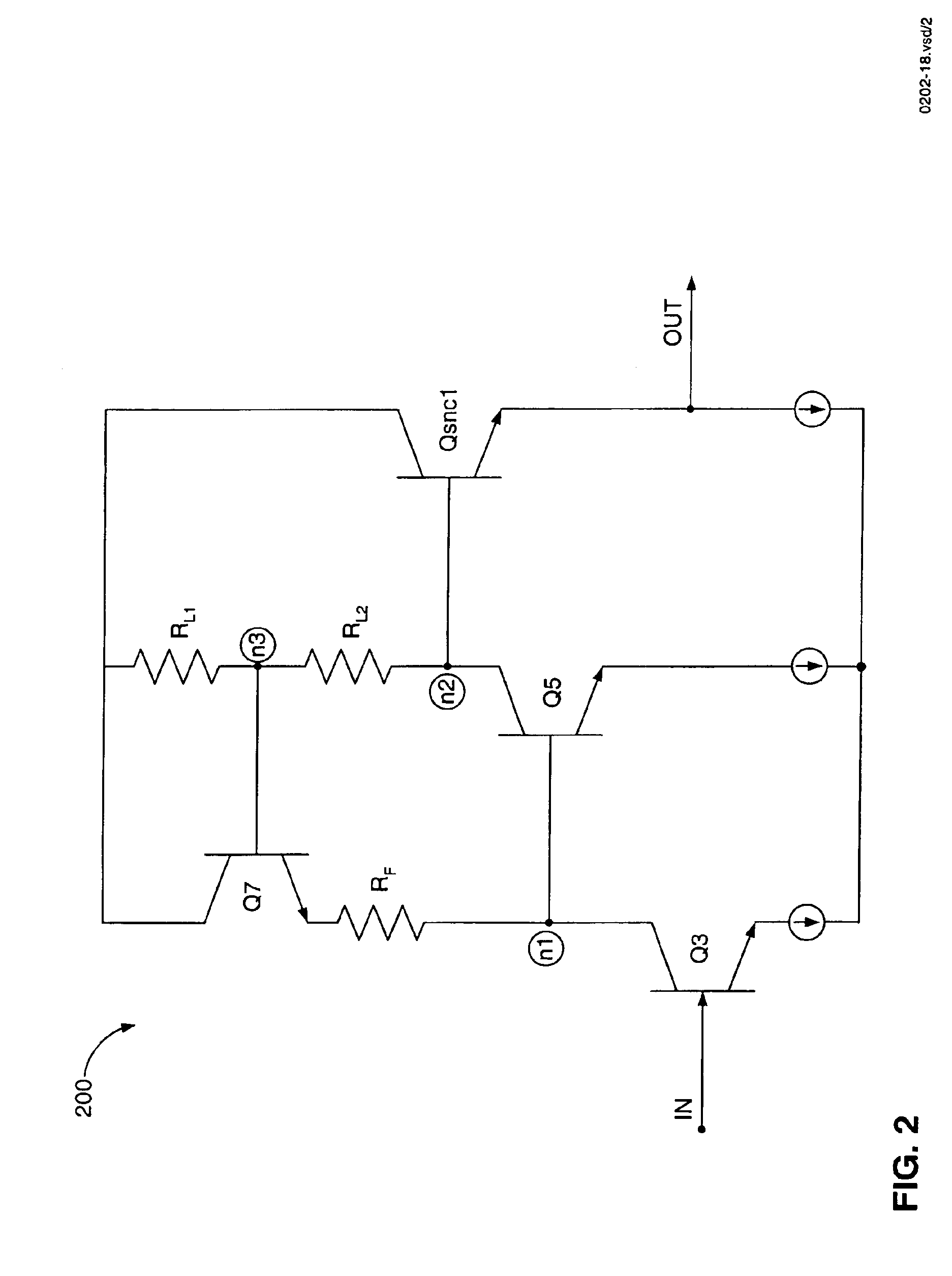 Wideband CMOS gain stage