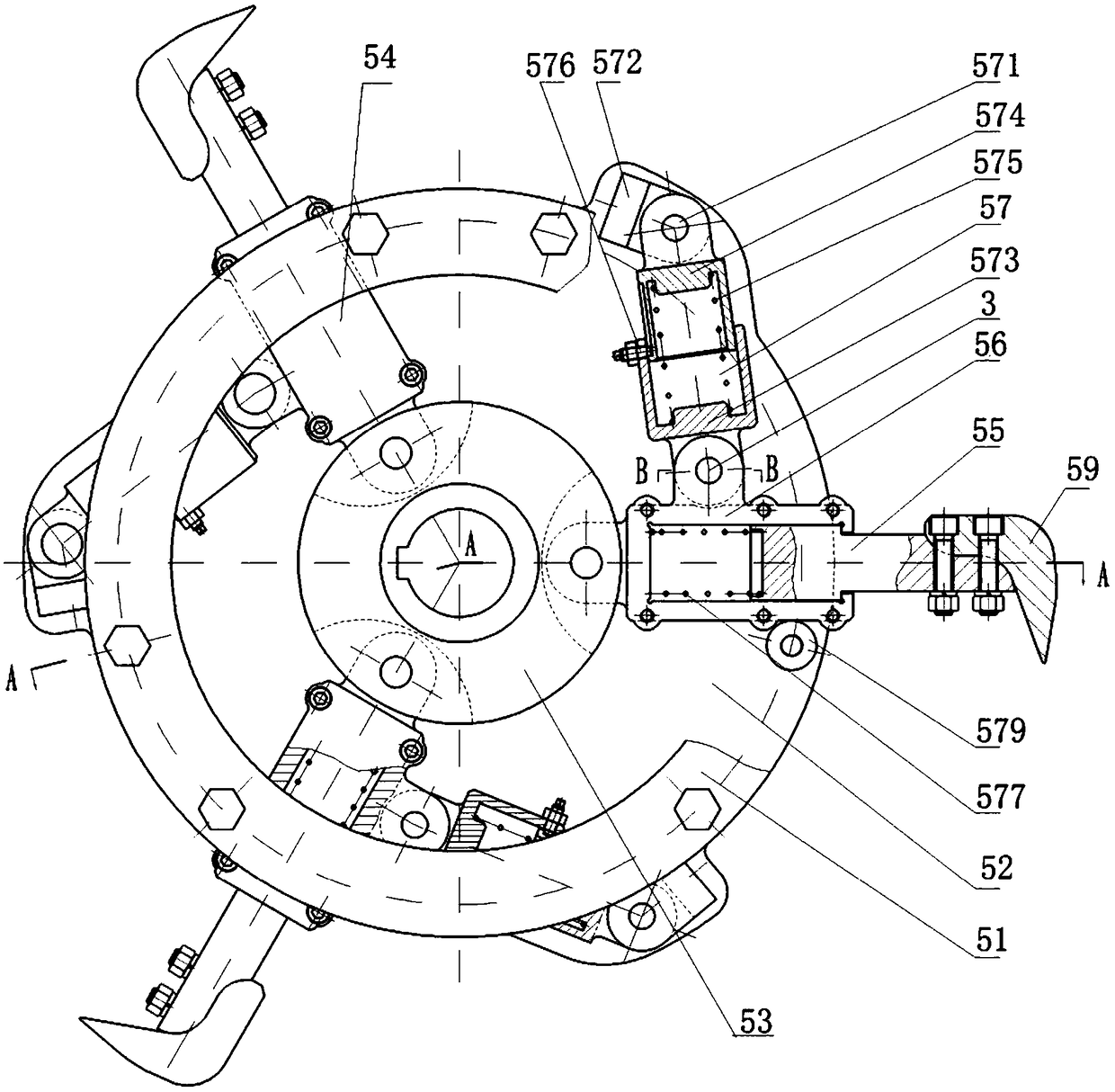 Hydropower station tail water dredging method