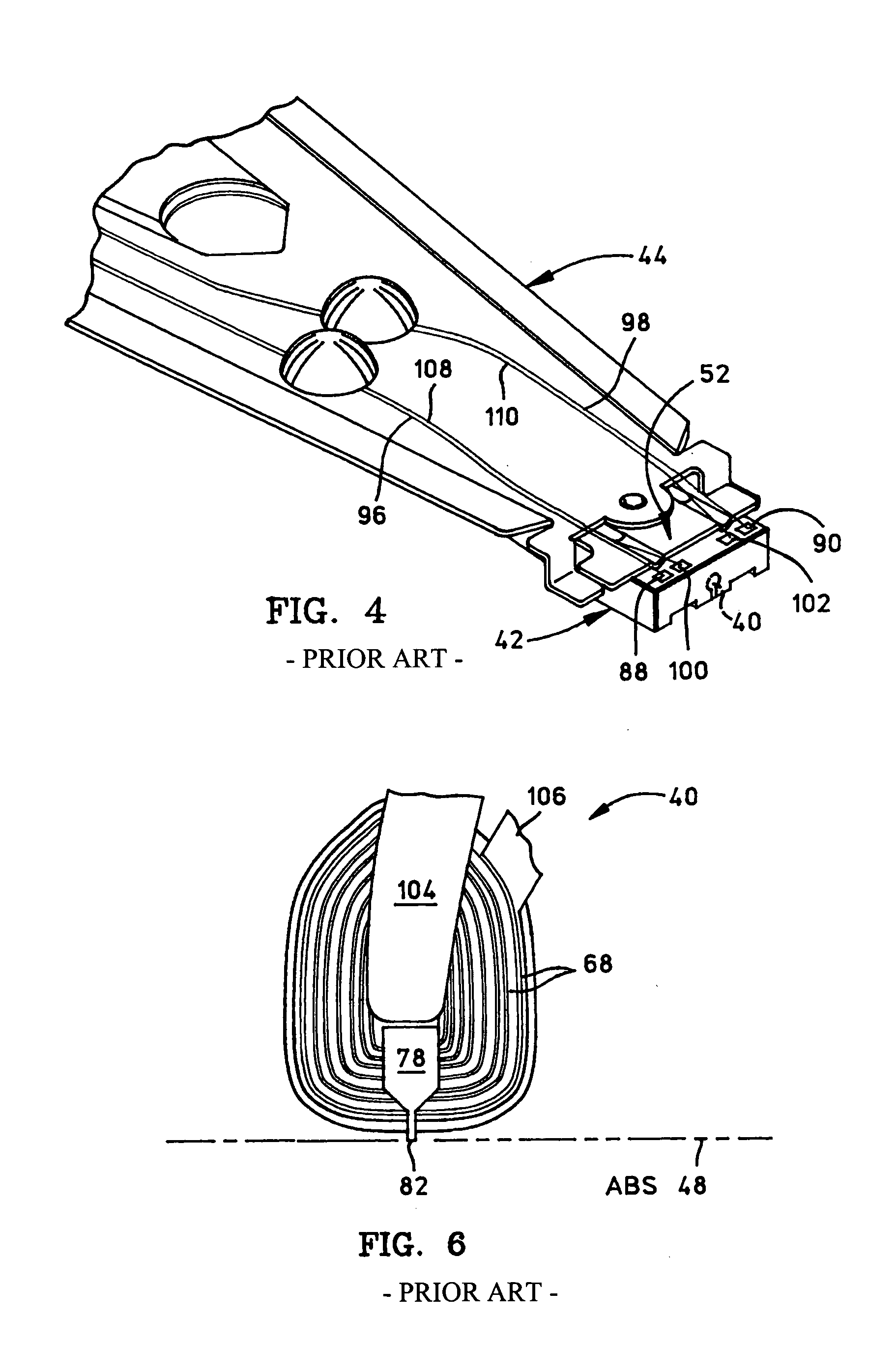 Methods of forming an electrical connection in a magnetic head using a damascene process