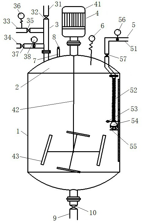 Automatic settling kettle for extraction separation and control method