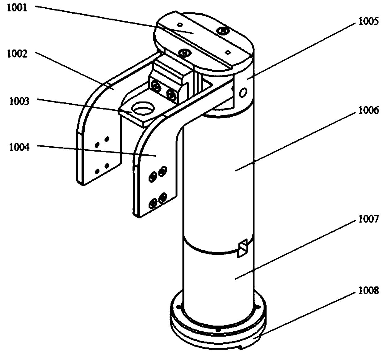 Eight-degree-of-freedom local force feedback bionic upper limb exoskeleton master manipulator