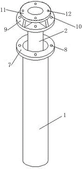 A kind of double-deck piling equipment