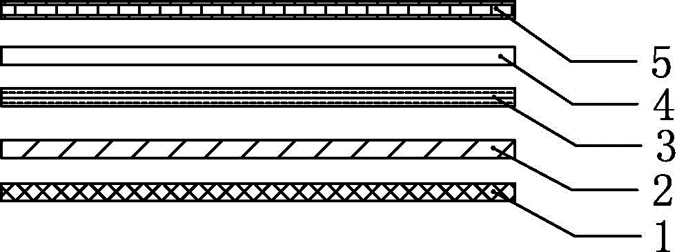 Glass bottle label and manufacturing method thereof