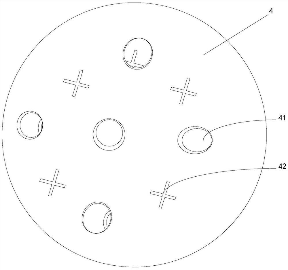 Lawn for multi-stage interception and purification of particulates in water body