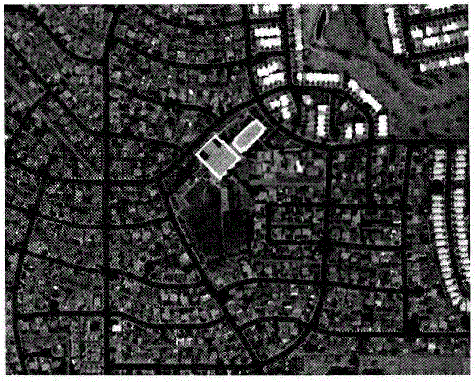 Road information remote sensing extraction method based on pulse coupling neural network method