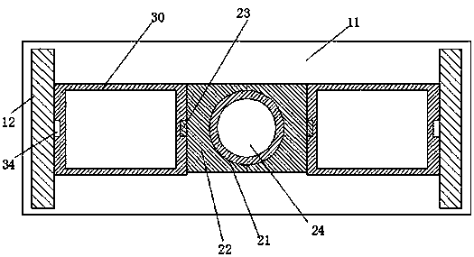 Improved type paper letter box device