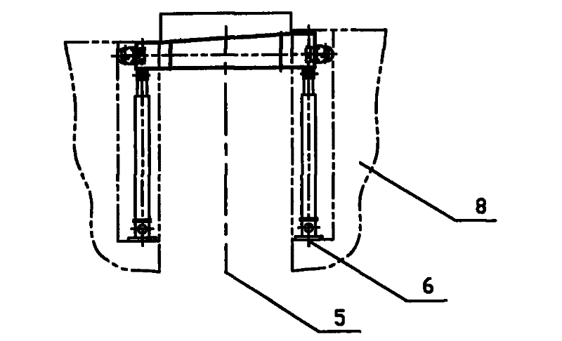 Hydraulic trash remover for bottom grid diversion dam of power station