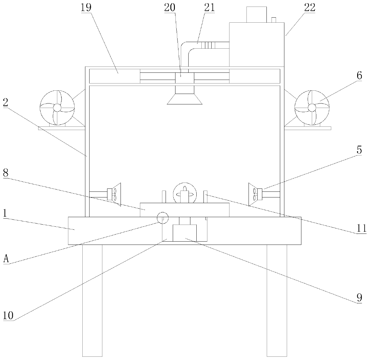 Electric box production machining device