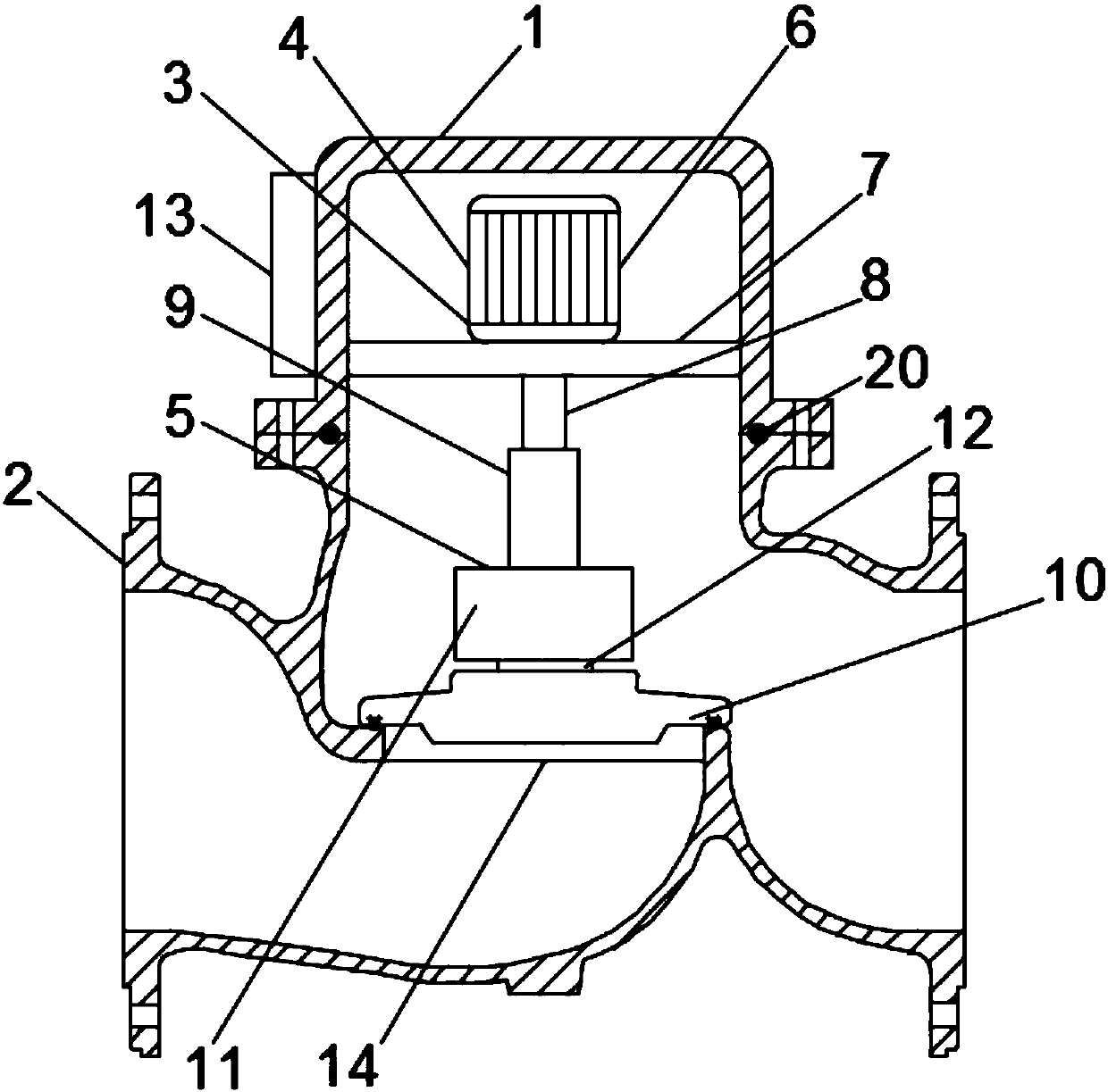 Piston type hydraulic control valve