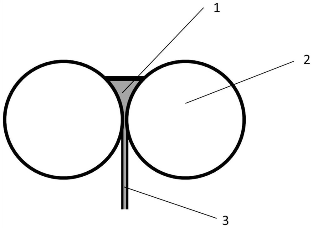 Method for controlling thickness stability of cast strip in twin-roll thin-strip continuous casting