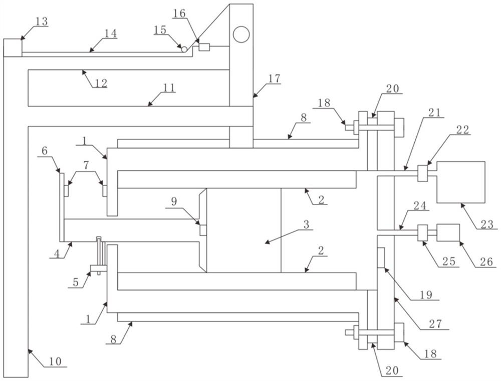 Device and method for measuring adhesion strength of gel-type leak plugging material and rock wall