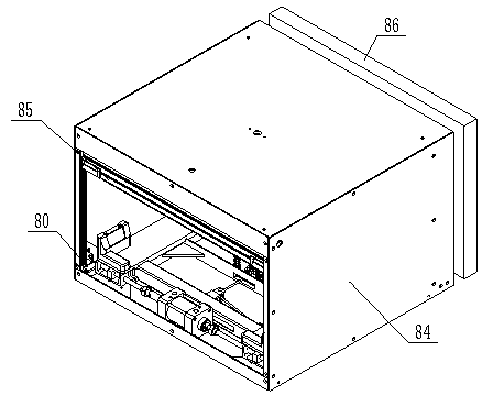 Fire protection method for battery inn used for electric automobile battery charging