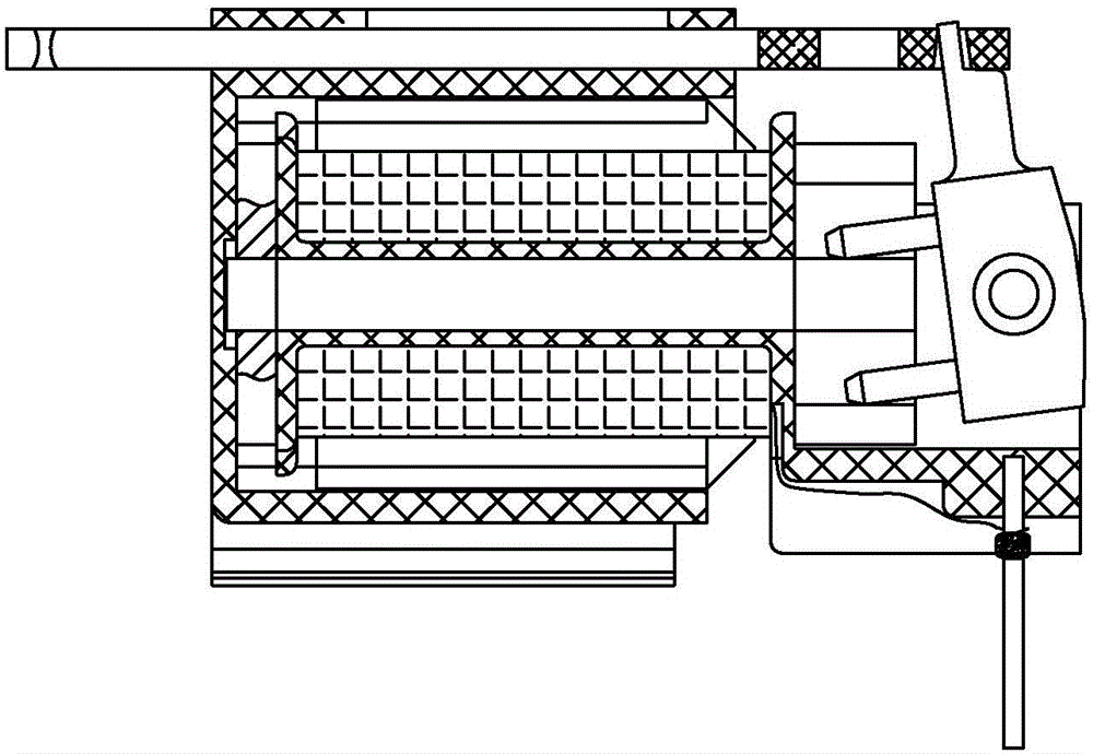 Coil rack assembly of electromagnetic relay