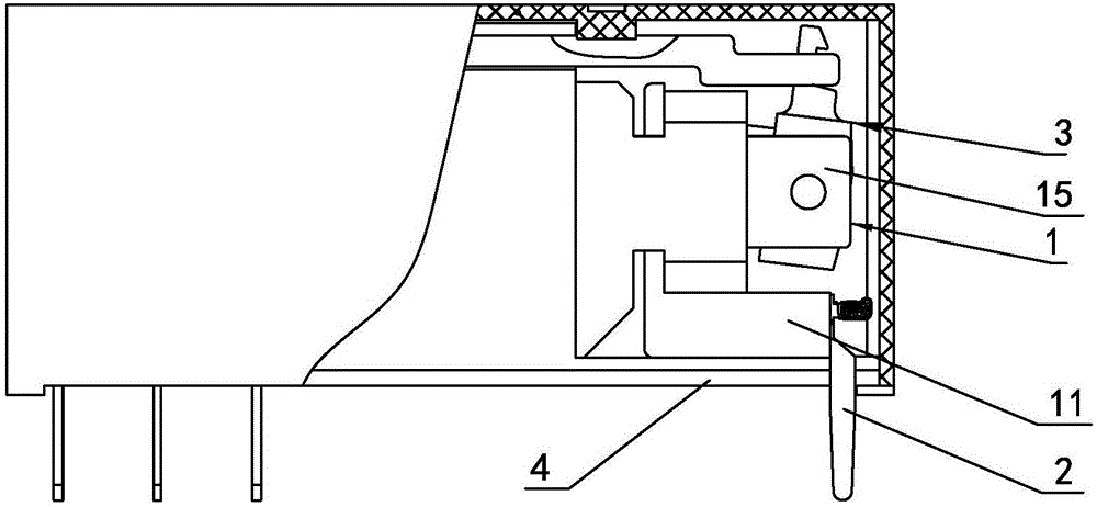 Coil rack assembly of electromagnetic relay