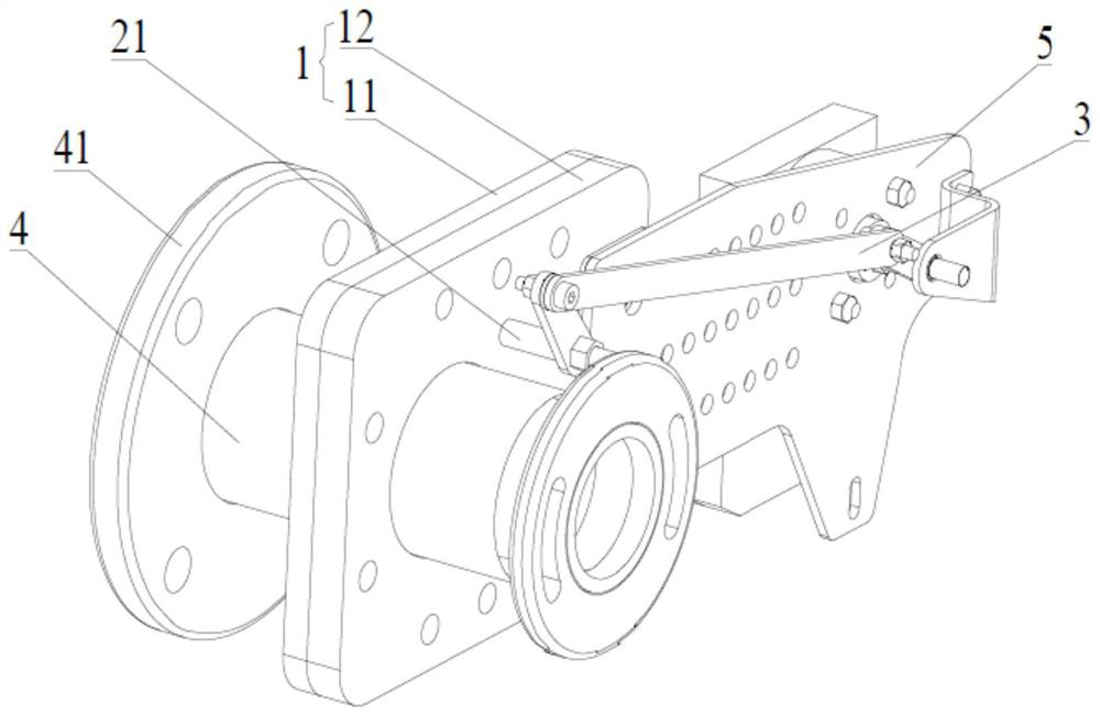 Exhaust pressure adjusting device