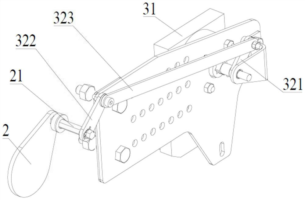 Exhaust pressure adjusting device