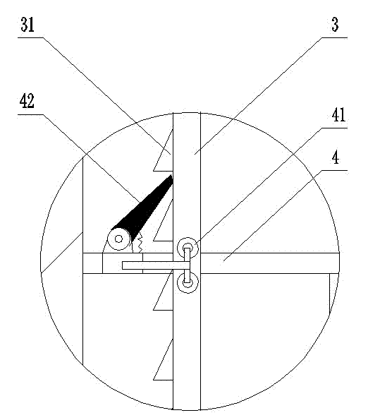 Creeping formwork platform