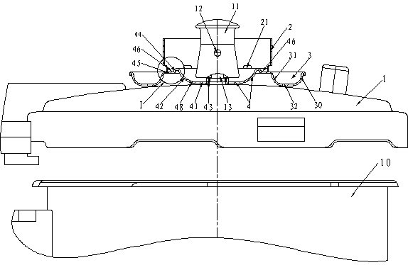 Pressure cooker with functions of preventing splashing and collecting oil and water