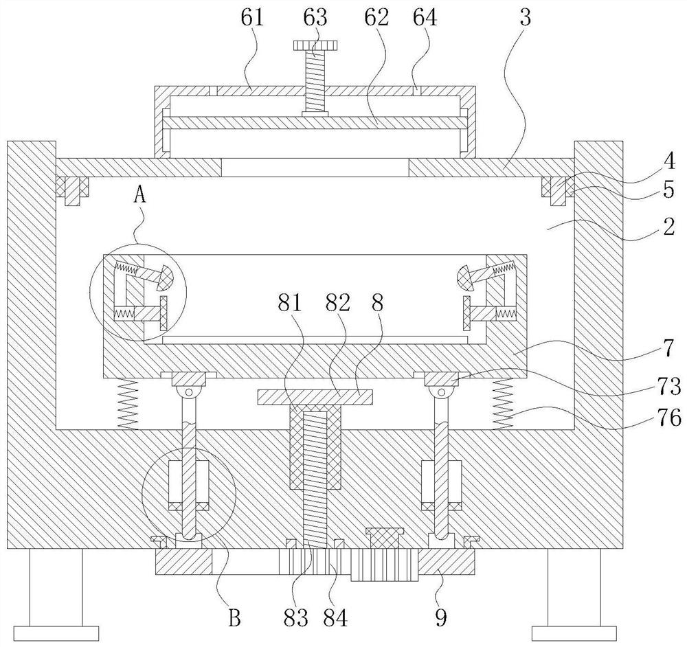 Dipping paint processing equipment and dipping paint processing method for motor stator of electric vehicle