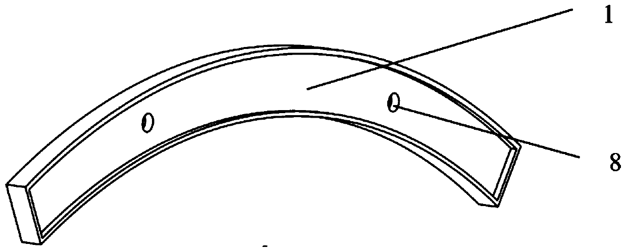 Automatic positioning clamping device and assembly method of steel arch frame