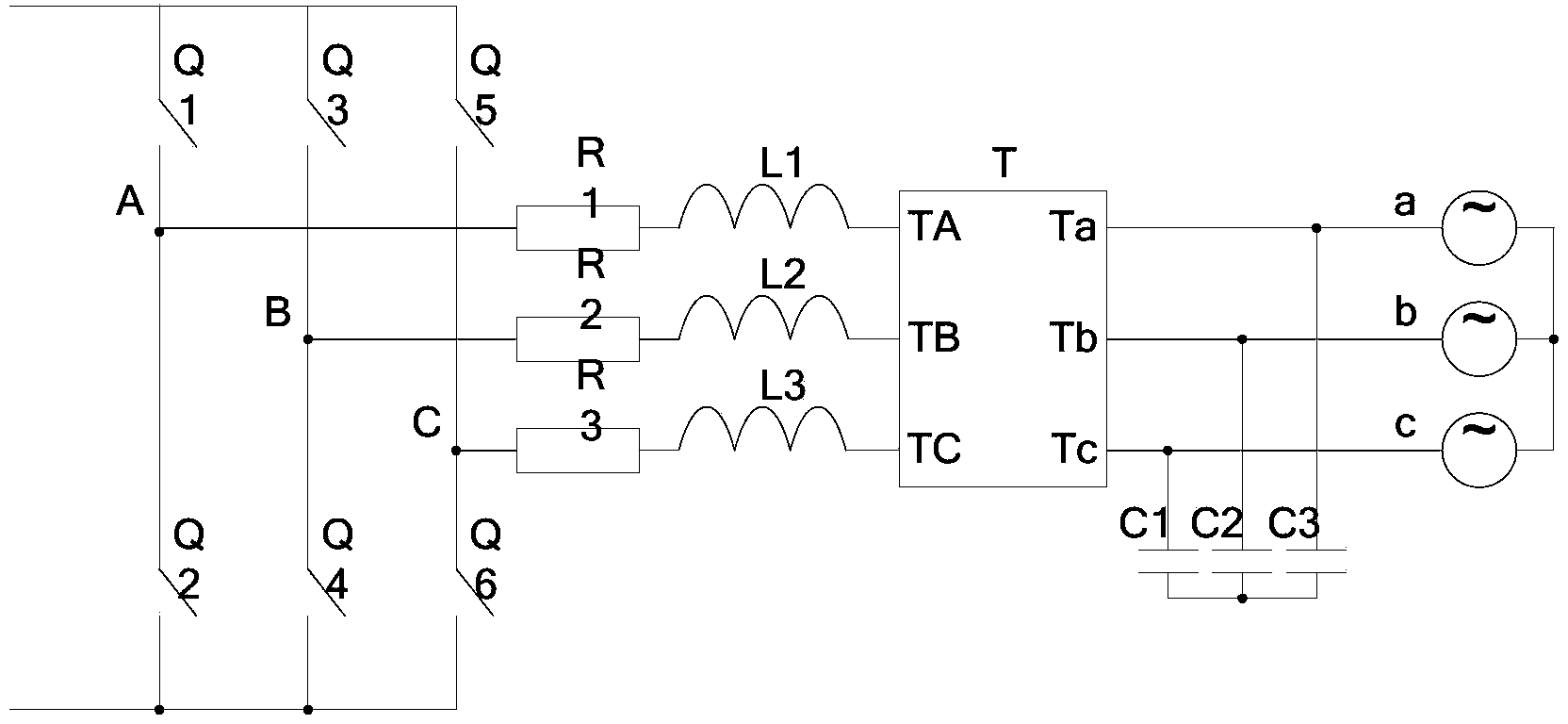 Positive and negative sequence component separation method of low-voltage ride-through control of photovoltaic grid-connected inverter