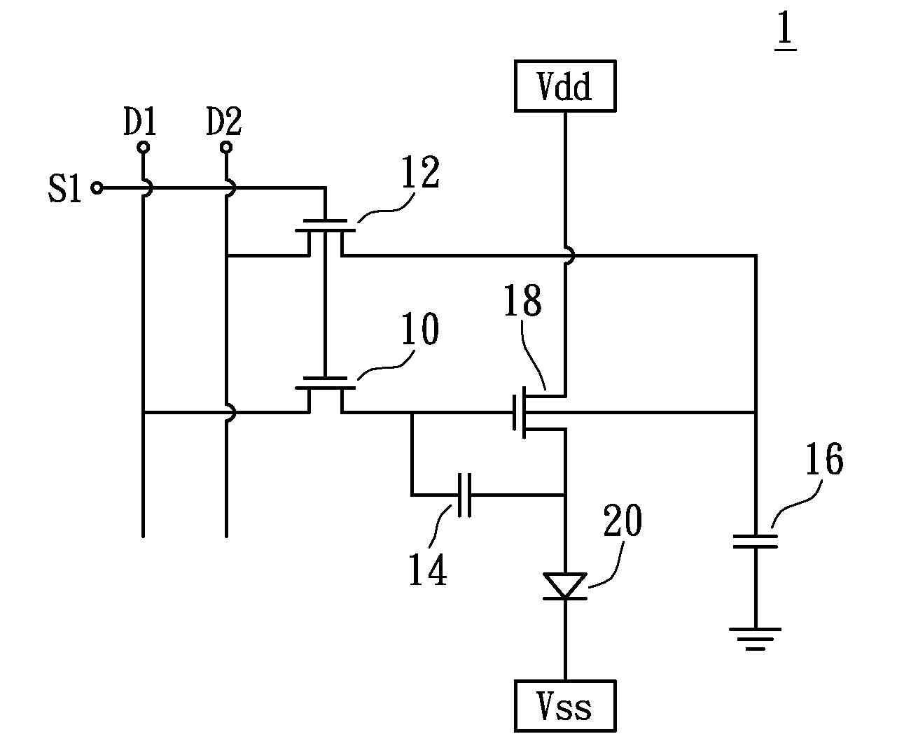 Display device and light adjusting method thereof