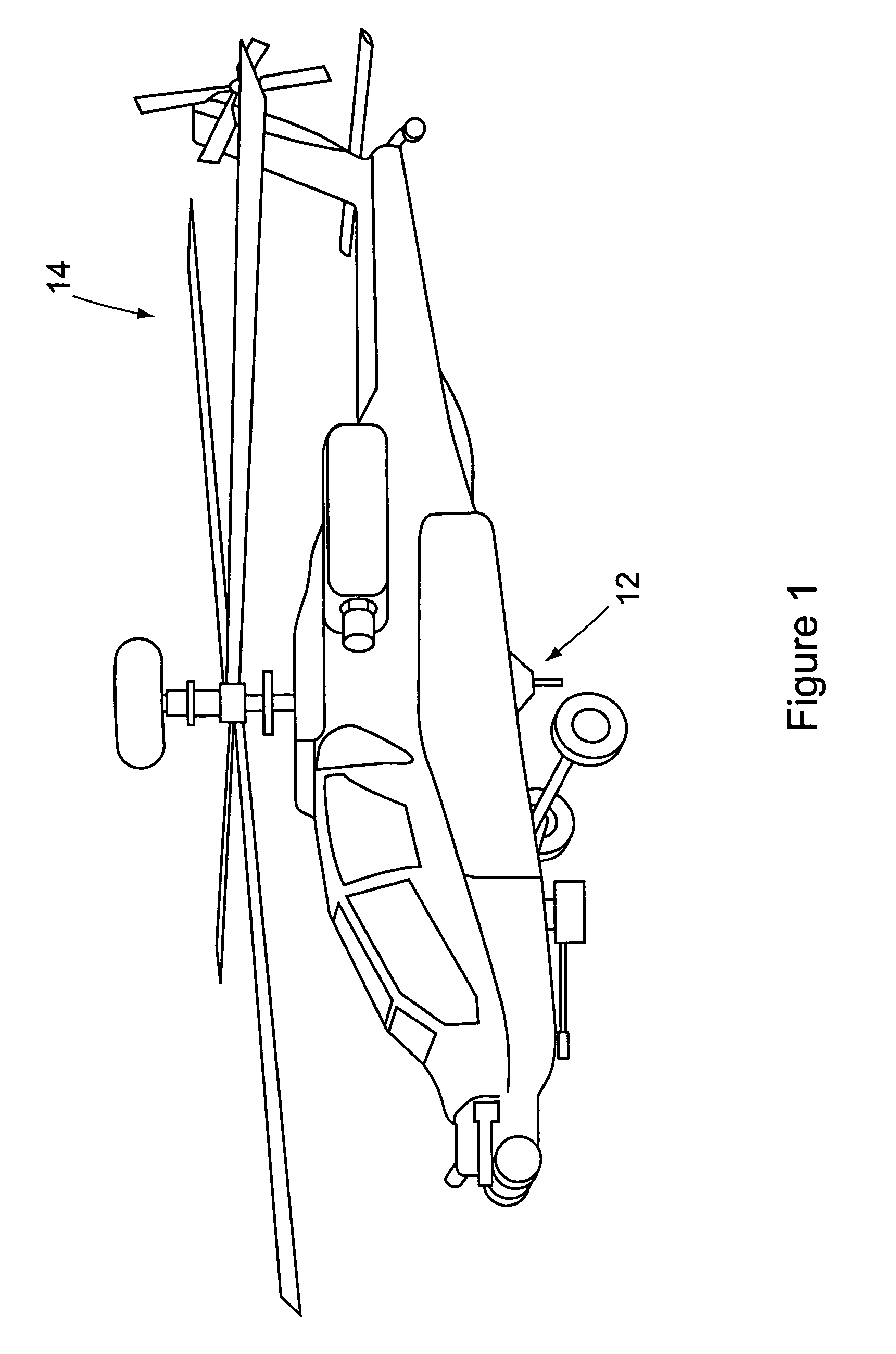 Landing assist apparatus retention strap spool