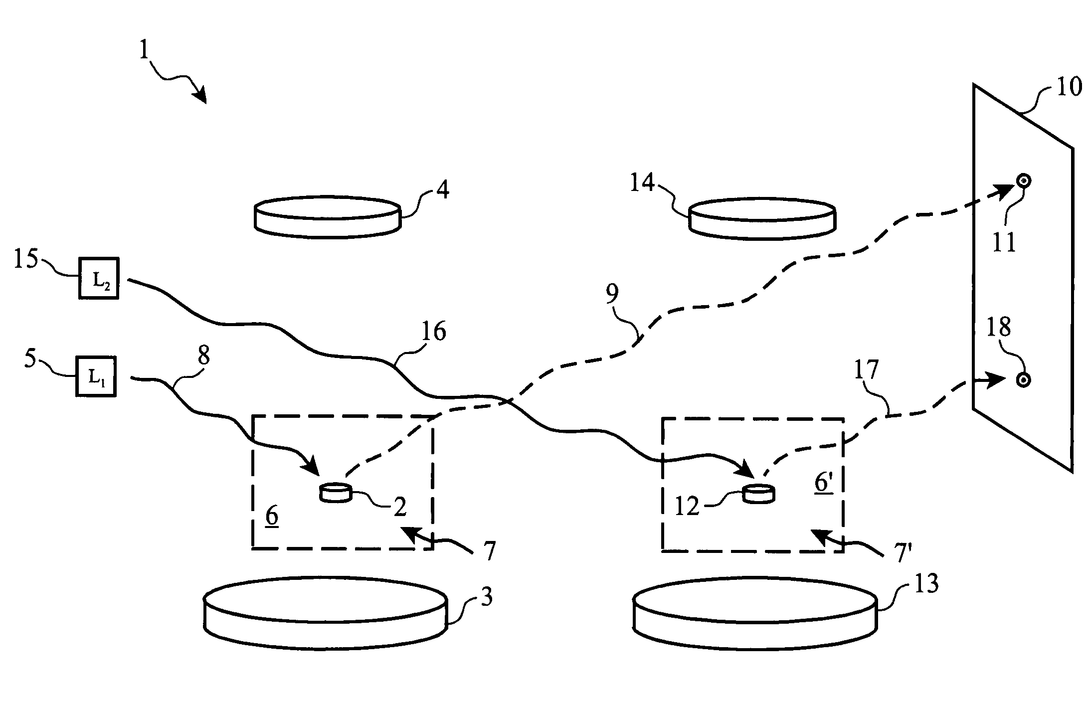 System and method for demonstrating and investigating brownian motion effects on a diamagnetically suspended particle