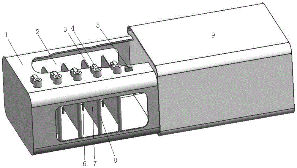 A laser displacement sensor calibration device