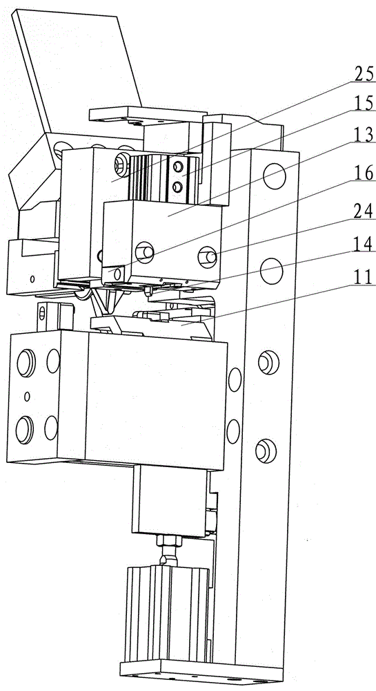 Zipper penetrating machine