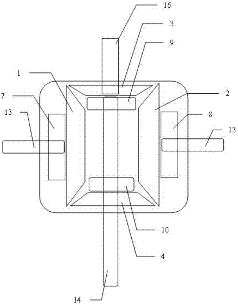 Unidirectional conversion device and power system provided with same