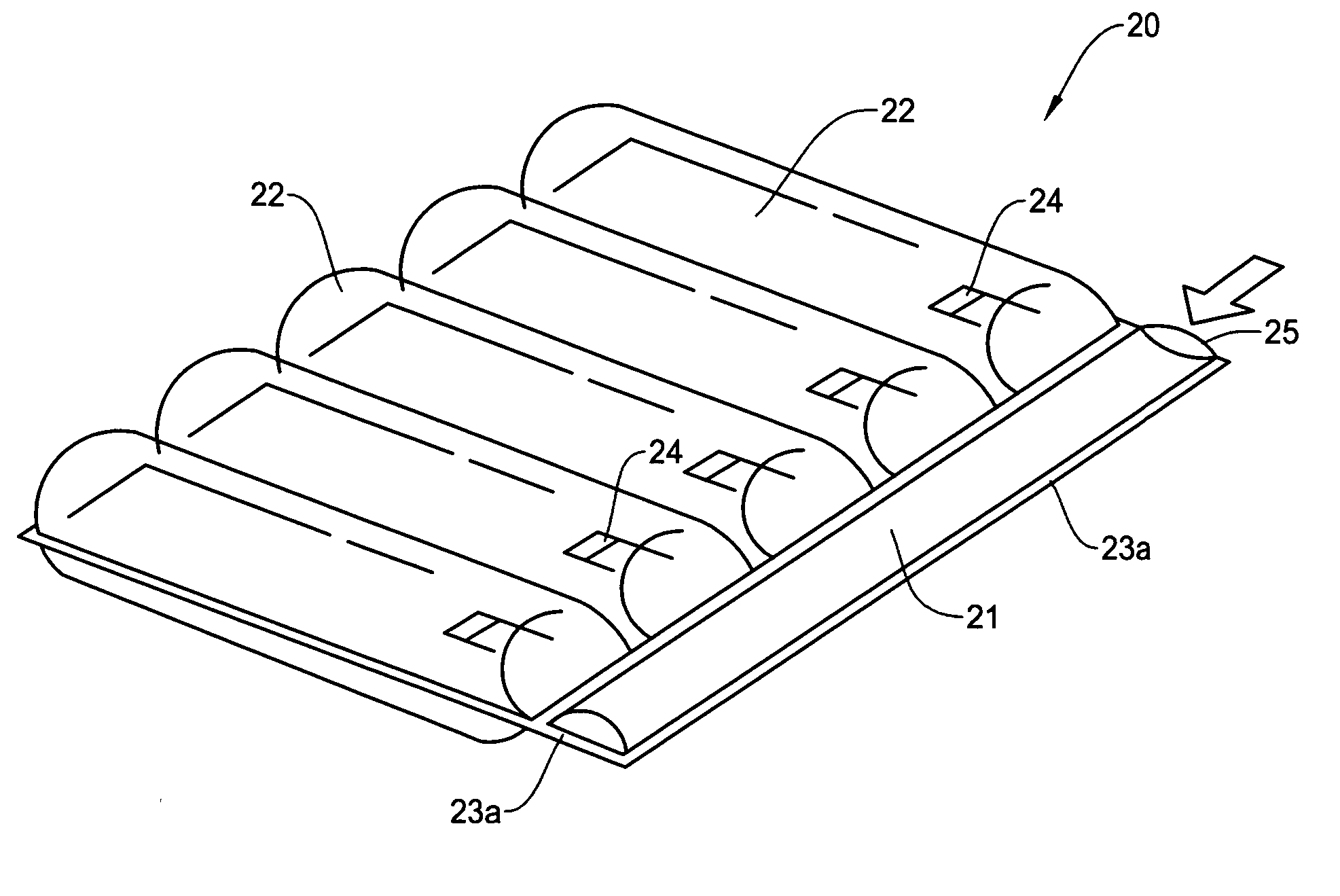 Structure of air-packing device