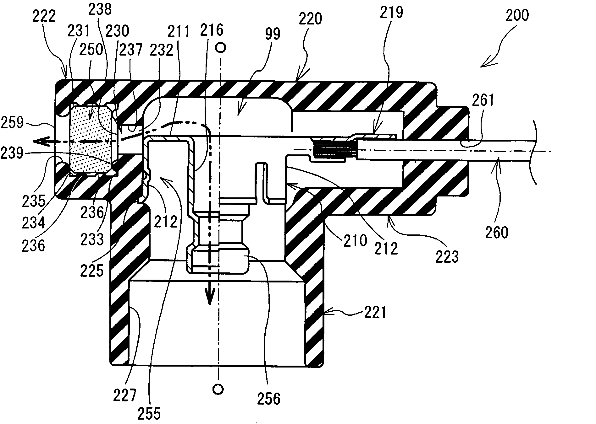 Gas sensor unit