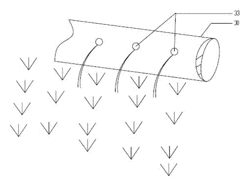 City life residential area rainwater shunting, collecting and treating system