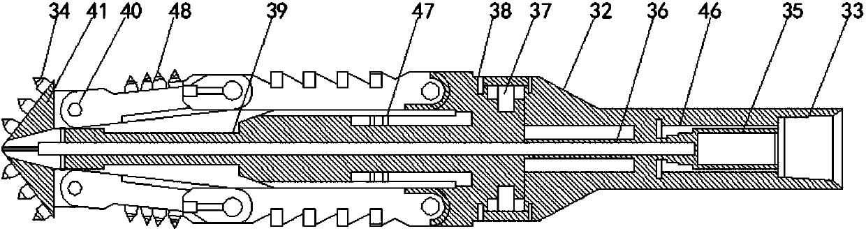 Cutting and grinding device convenient to use