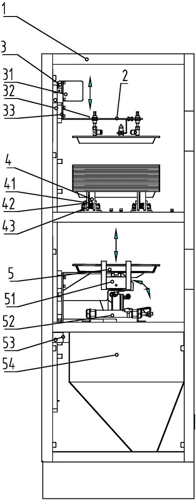 Storing and picking device and method for sample plates