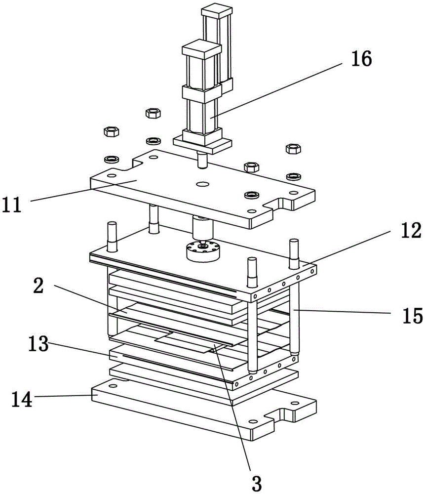 A battery adhesion and easy-off device