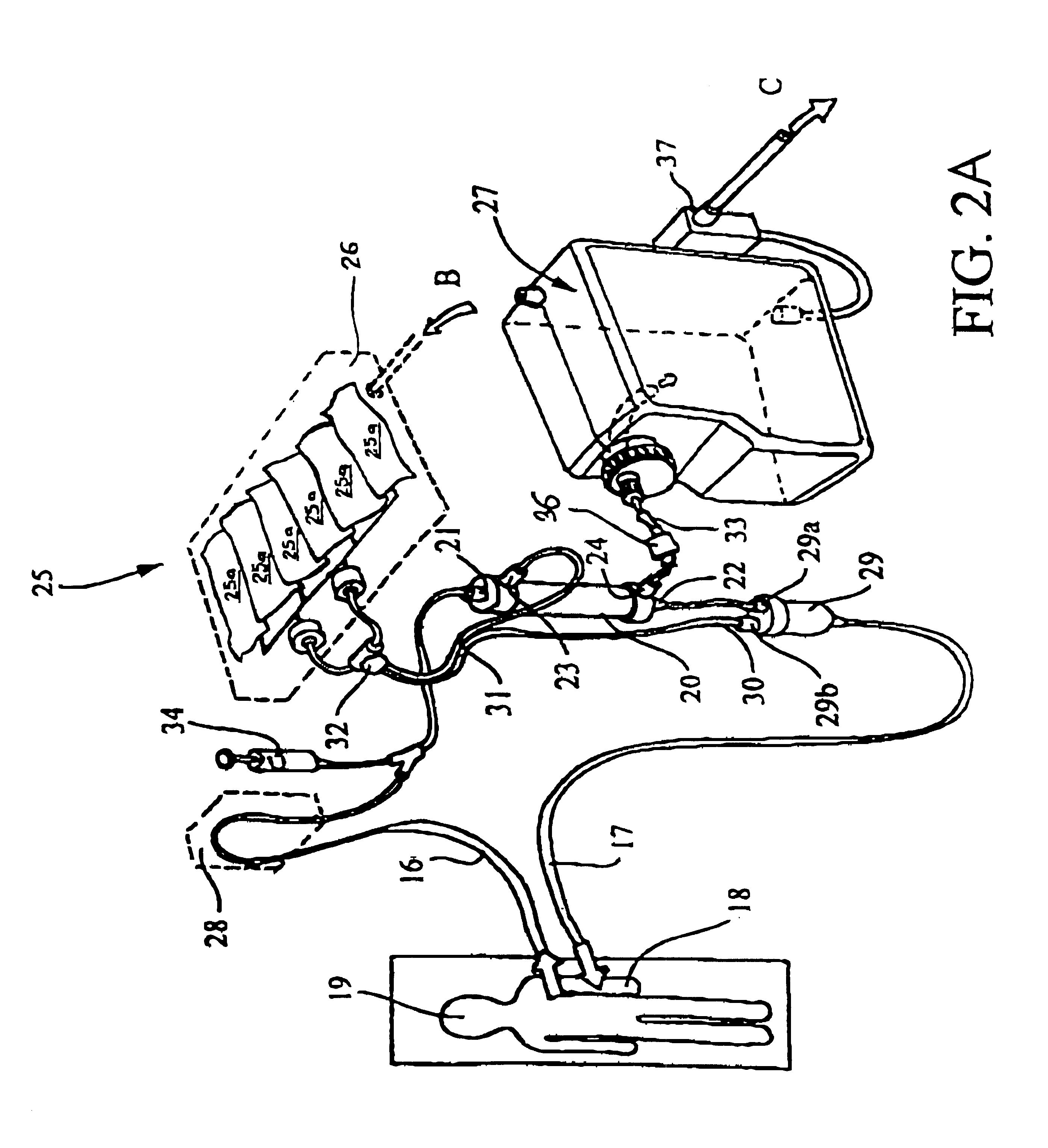 Dialysis machine, in particular for home use