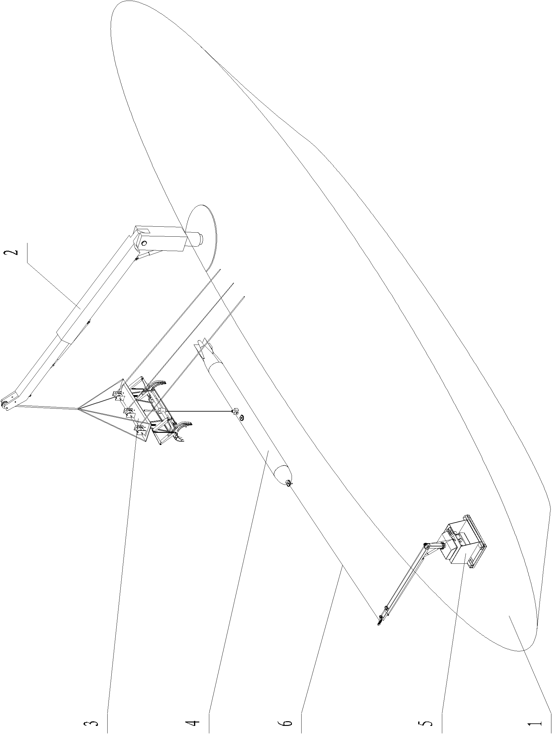 Underwater robot recovery system and recovery method thereof