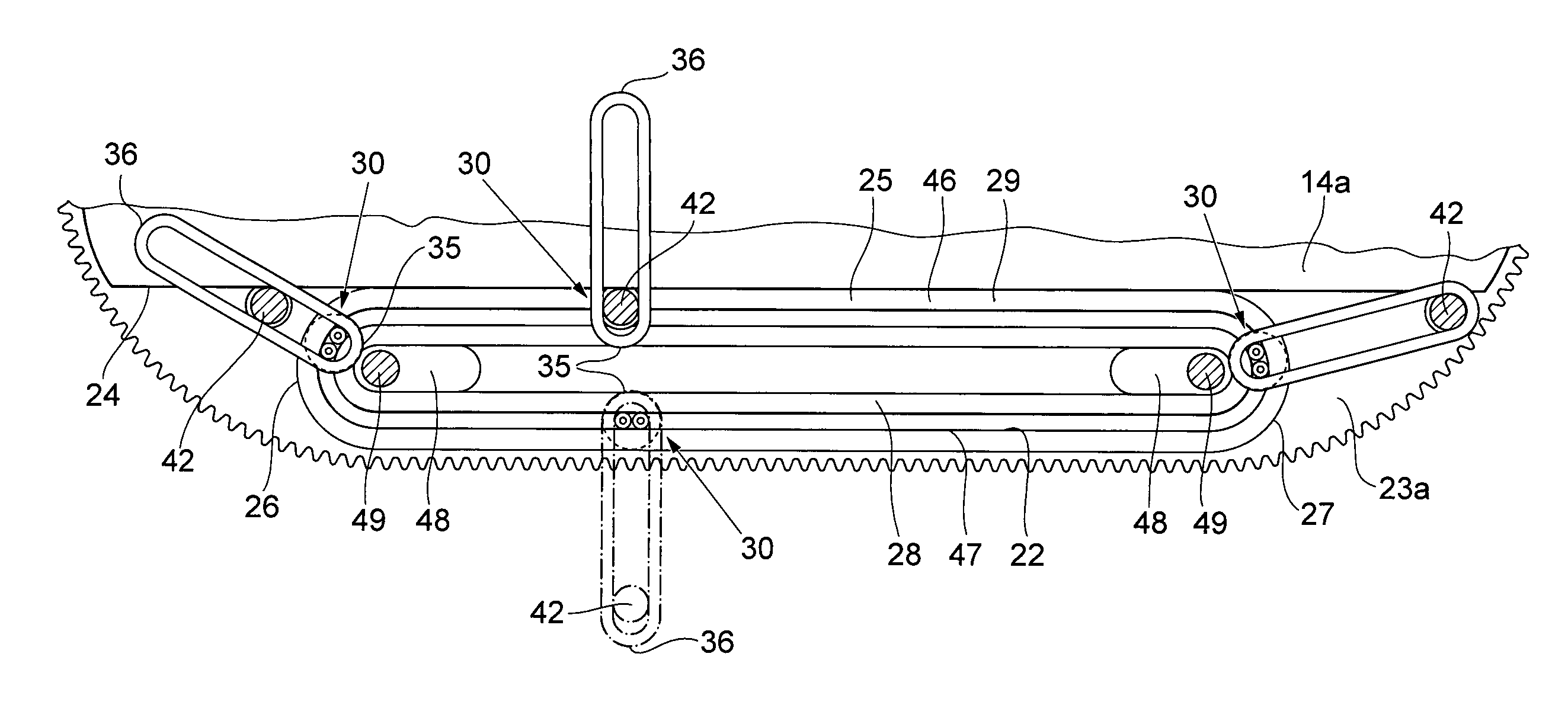 Device for boat propulsion or energy production