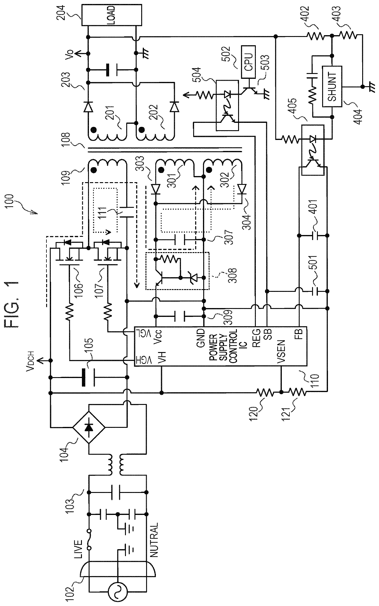 Power supply apparatus and image forming apparatus