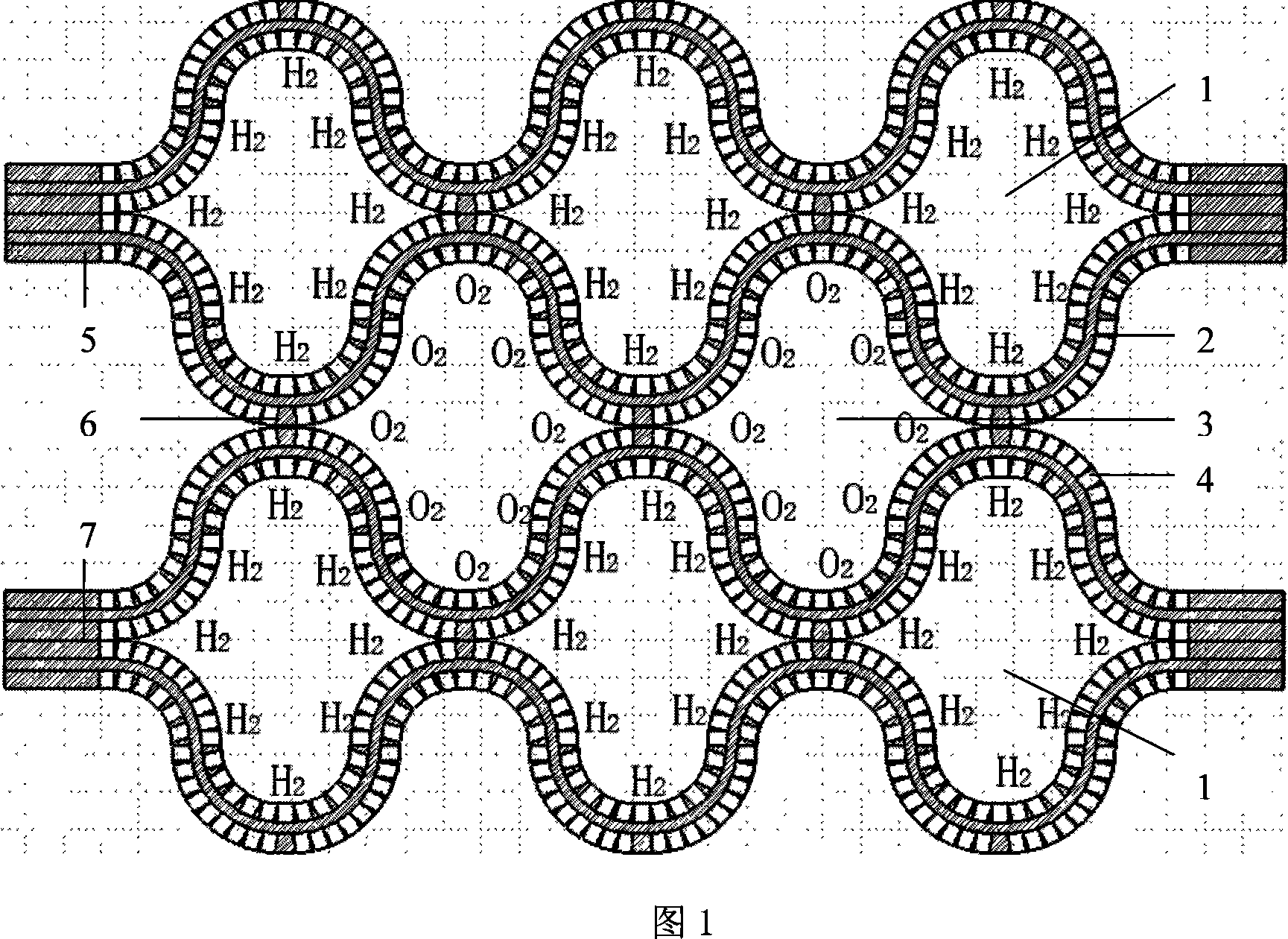 Making method of proton exchange film fuel cell electric piling