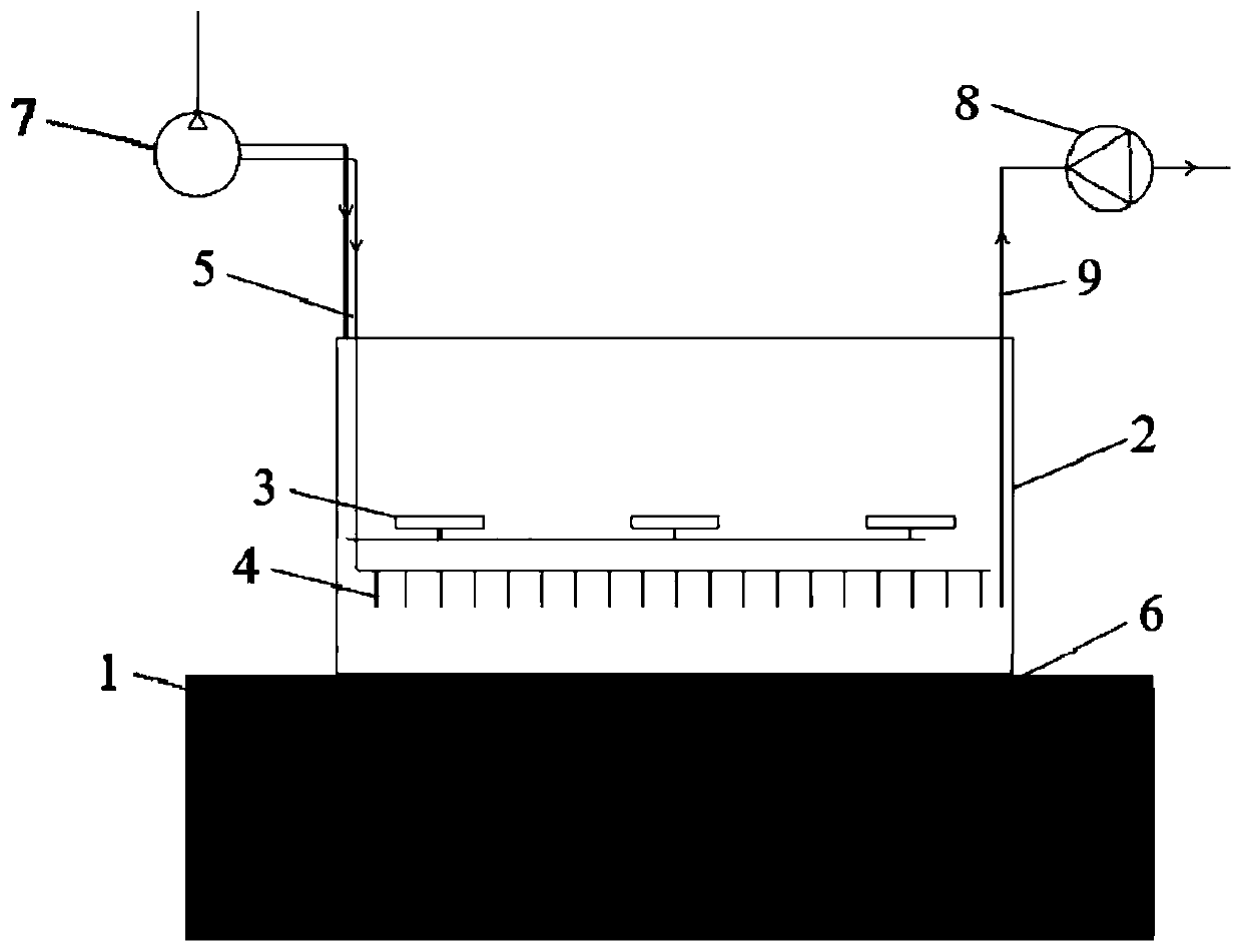 Device and method for repairing river and lake bottom sediments