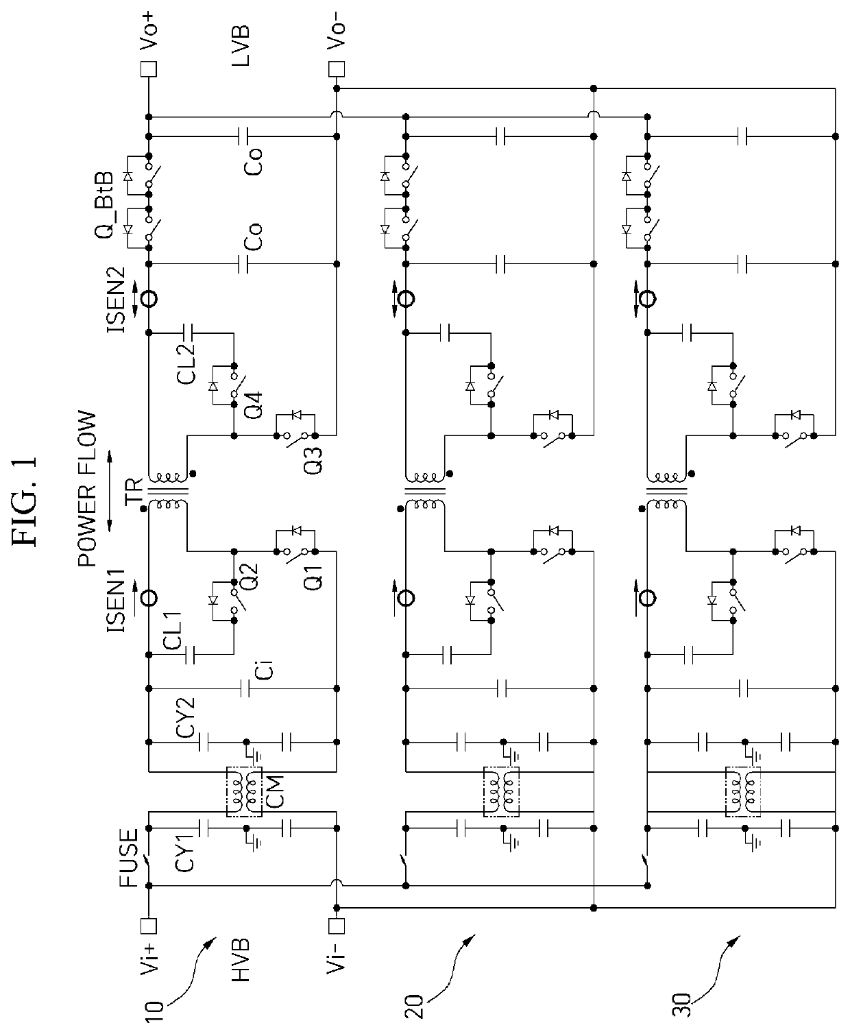 Parallel interleaving operated bidirectional dc-dc converter and method and apparatus for controlling the same