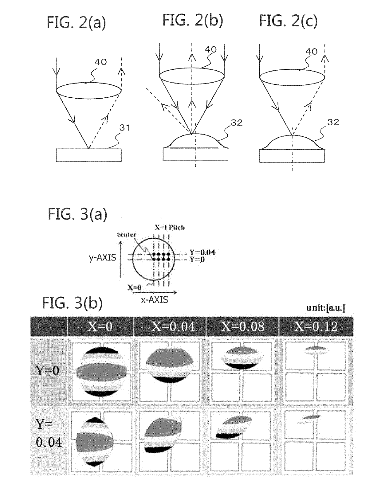 Optical module for optical height measurement