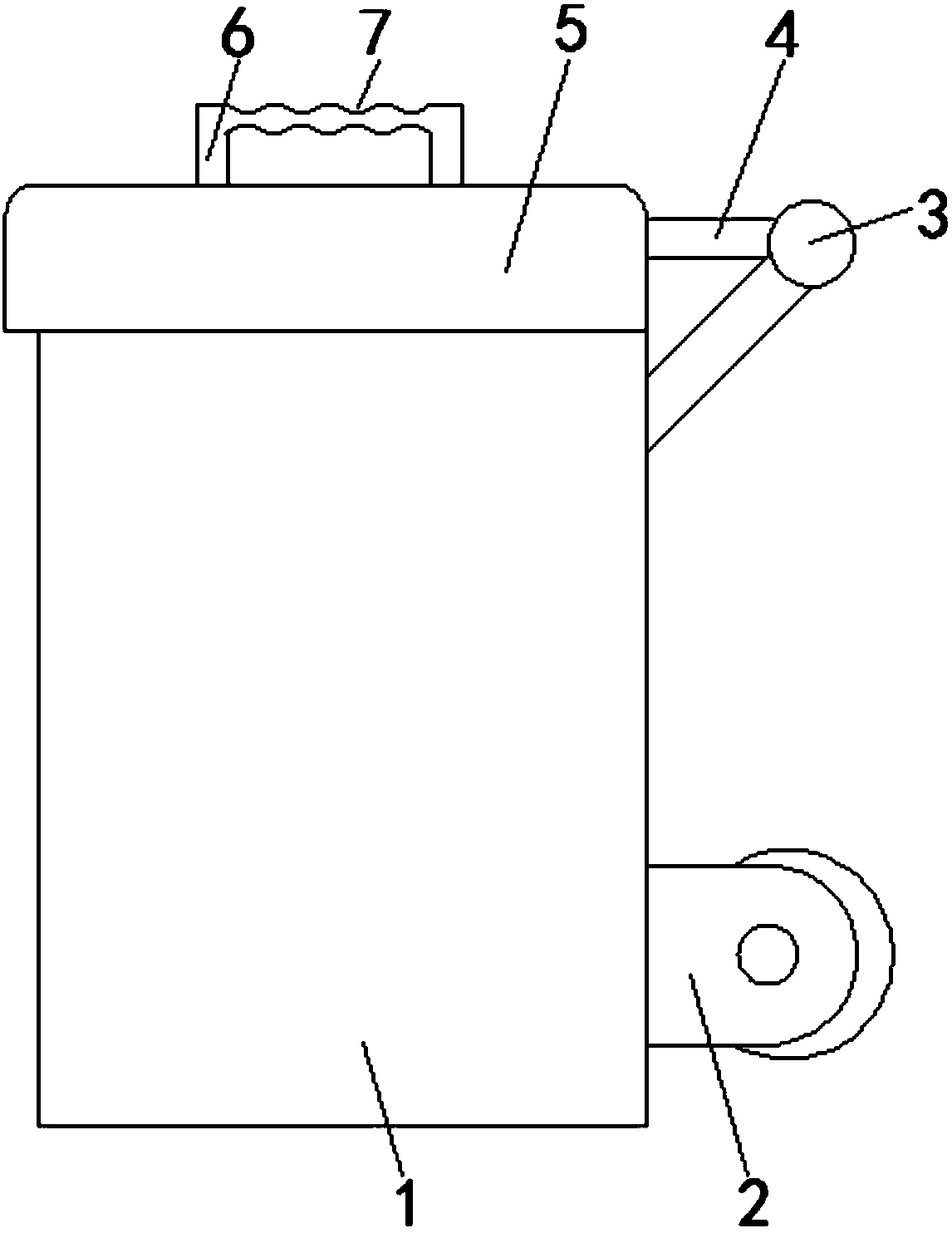 Electronic waste recycling device