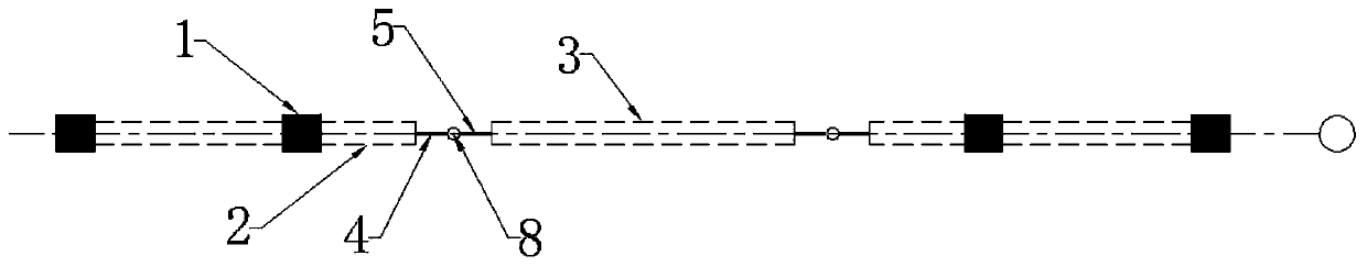 Large-span variable-section beam