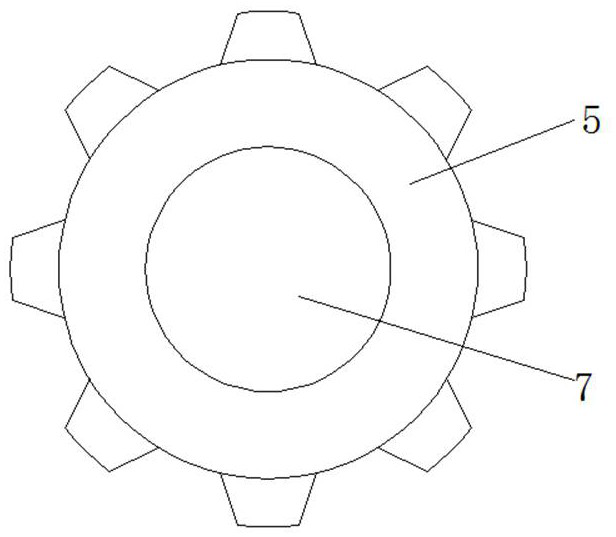 Mechanical claw device for intelligent robot