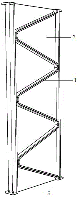 Gravity type speed-limiting down-sliding material transferring method and apparatus