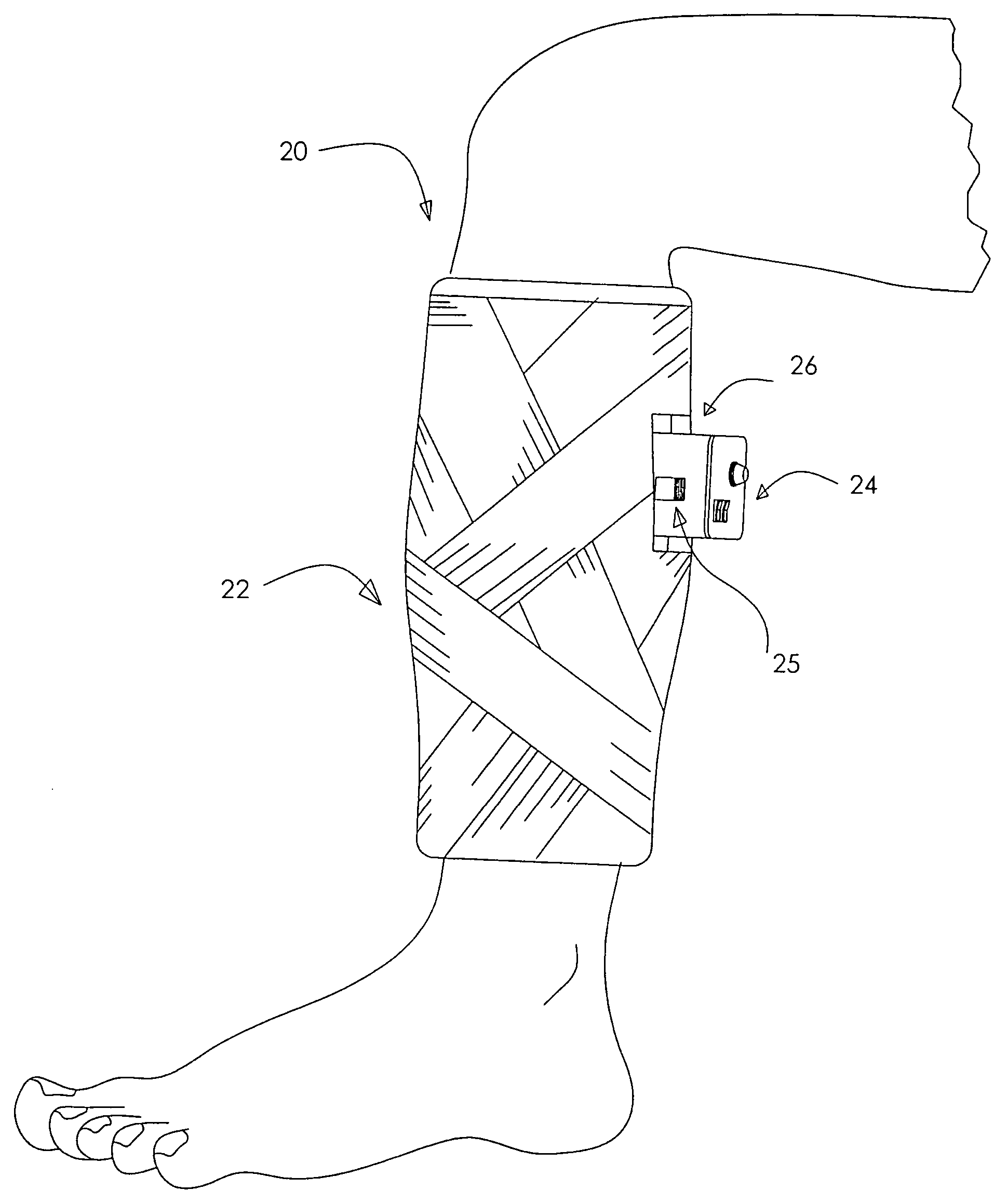 Supportive structure and circulation enhancing apparatus